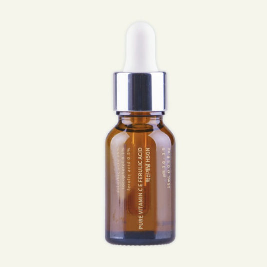 HSGN Innovative Concept 15% Pure Vitamin C E Ferulic Acid Serum Ampoule 15ml Whitening Spots & Blemishes Care / from Seoul, Korea