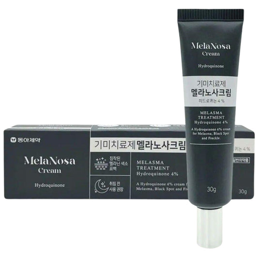 DONG-A PHARM Melanosa Cream 30g, Hydroquinone 4%, for Melasma Freckles, Dark Spots, Senile Black Spots / from Seoul, Korea