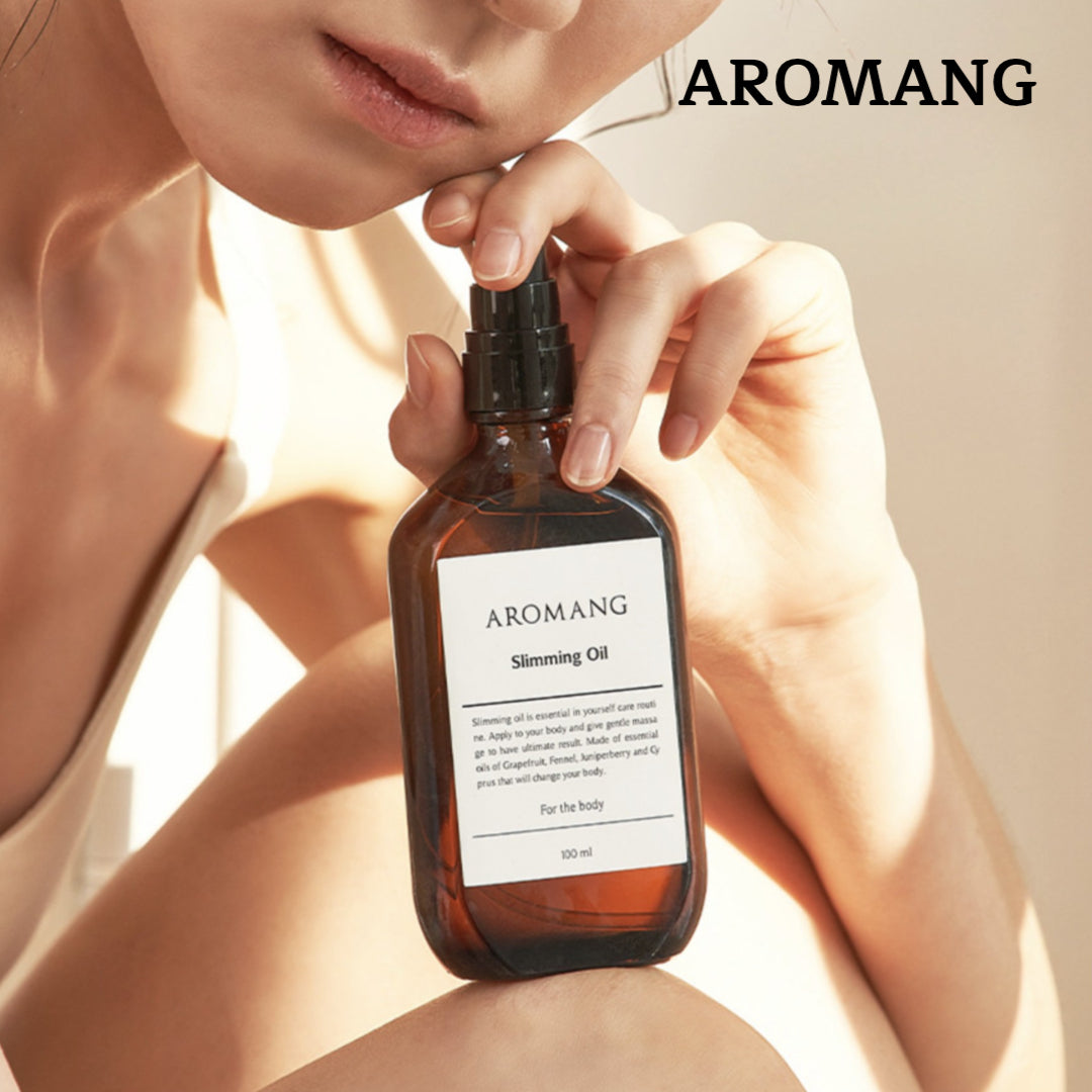 AROMANG Slimming Oil 100ml Body Massage Gua Sha Aromatherapy Essential Oil K-beauty