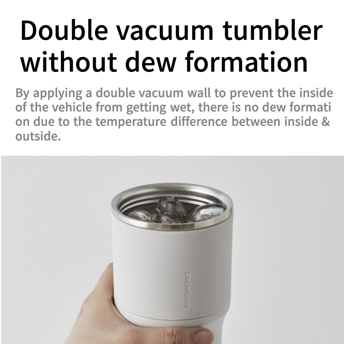 LocknLock Metro Drive Tumbler 22oz(650ml) Coffee Tea Thermal Thermos for Student Office Camping Travel