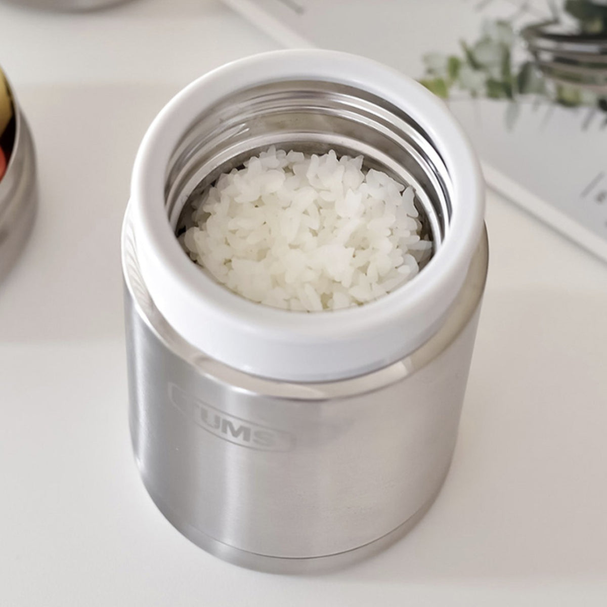 TUMS Insulated Lunch Box Set 4P Double Vacuum Structure Stainless 304 / from Seoul, Korea