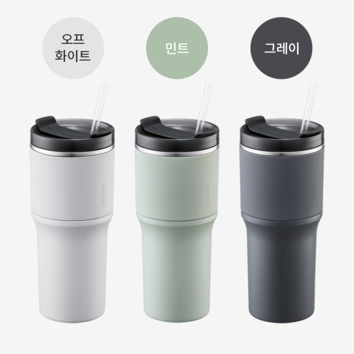 LocknLock Metro Drive Tumbler 22oz(650ml) Coffee Tea Thermal Thermos for Student Office Camping Travel