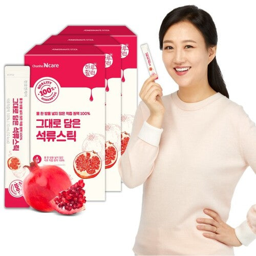 CHUNHO N CARE NFC Pomegranate Sticks 10ml x 30sticks x 3 boxes