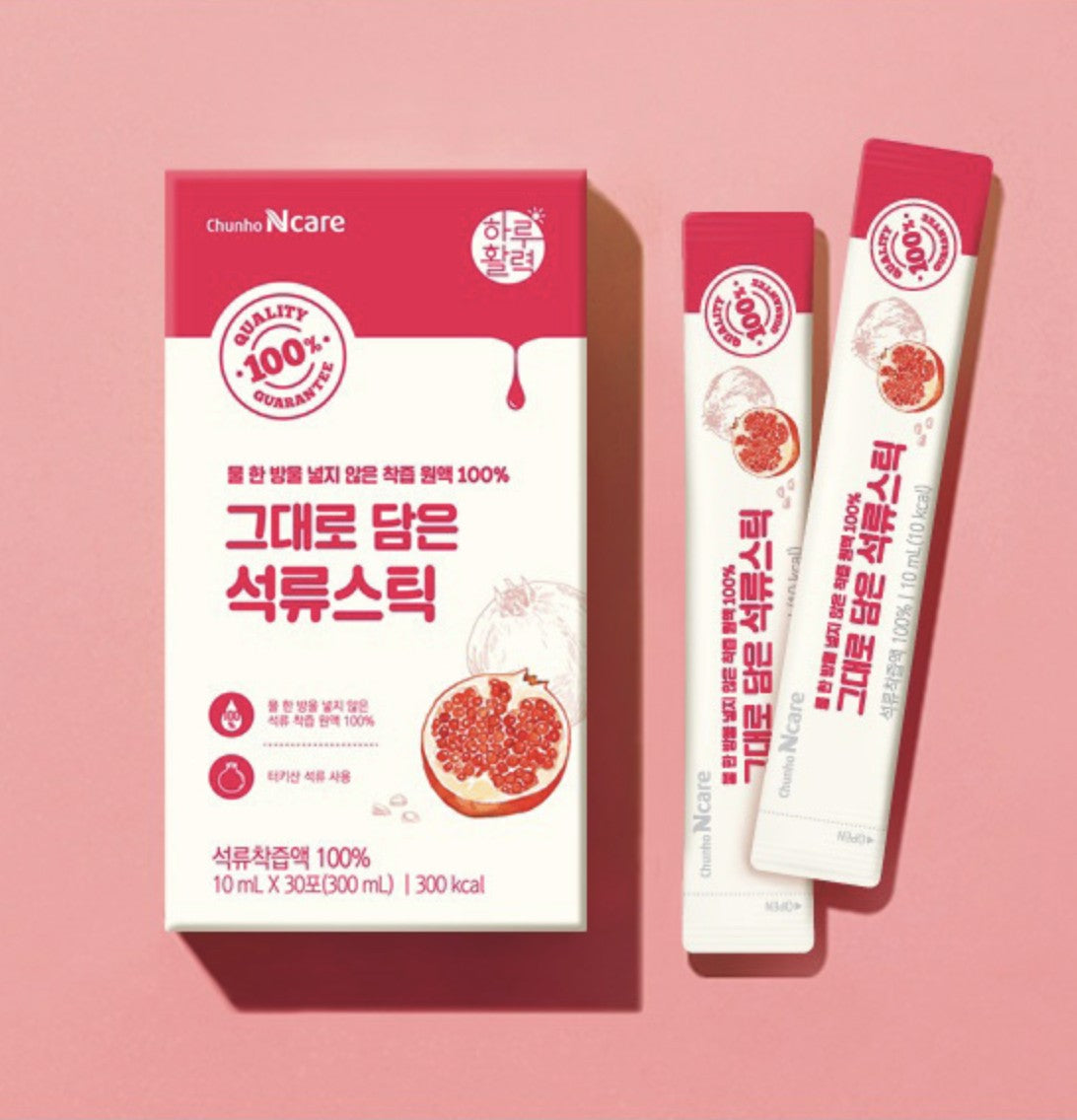CHUNHO N CARE NFC Pomegranate Sticks 10ml x 30sticks x 3 boxes