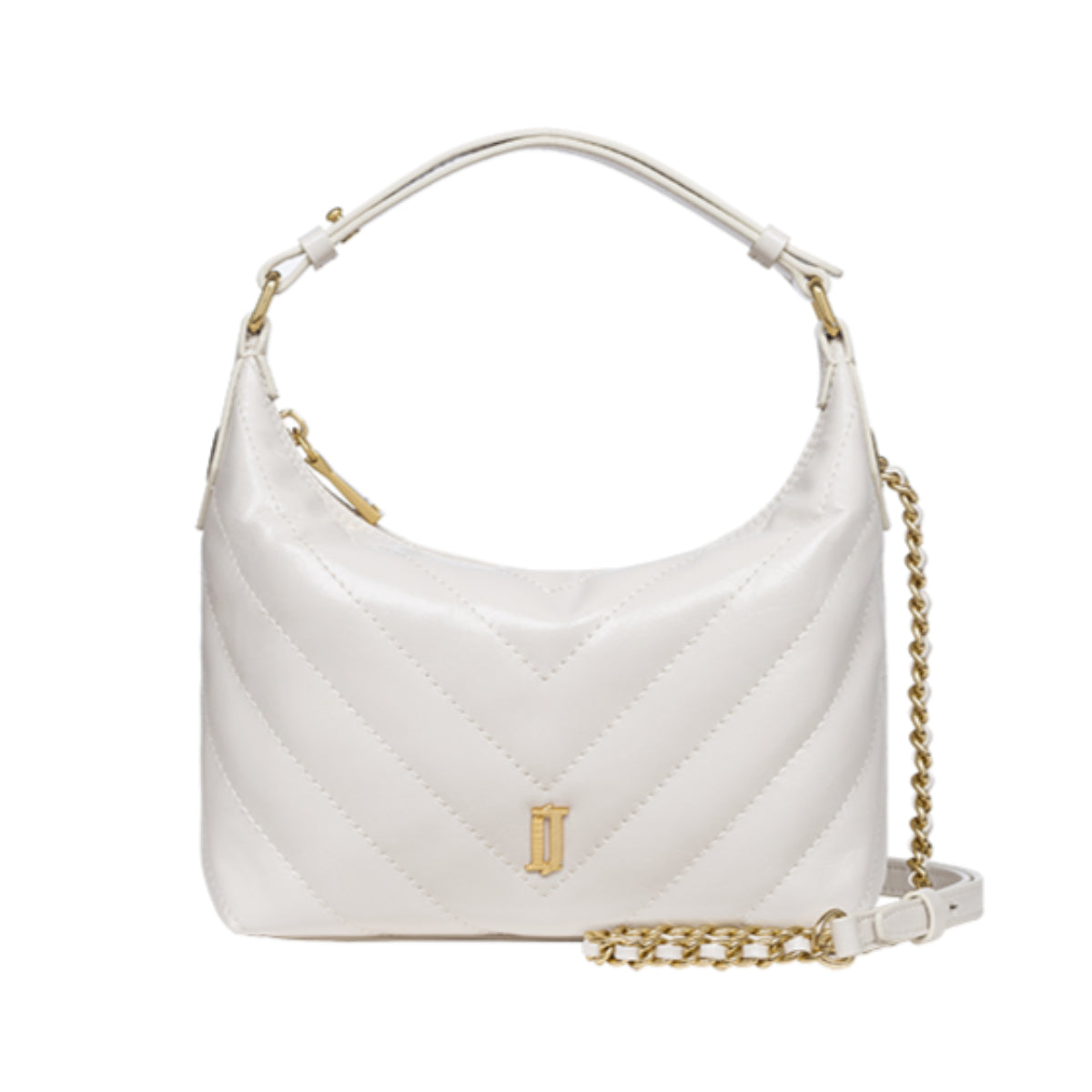 J.ESTINA ILLY SM Hobo Tote Shoulder Cross Bag White / from Seoul, Korea