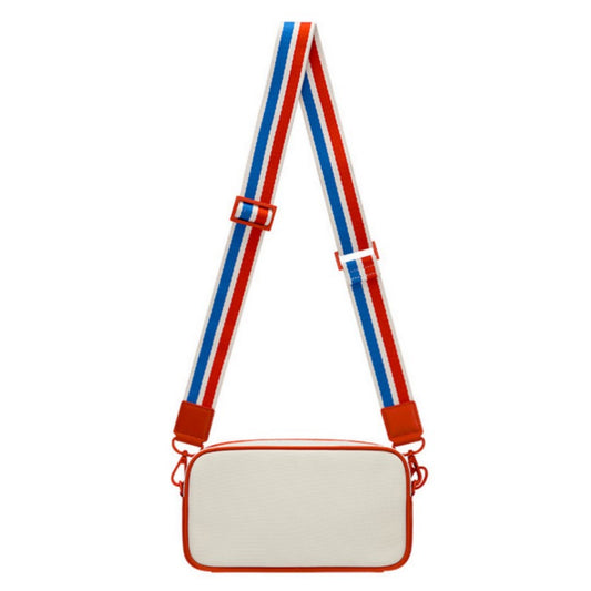 ROND & DÉMARRER Signature Logo Tennis Pouch Bag Ivory Colour Shoulder Cross Bag / from Seoul, Korea