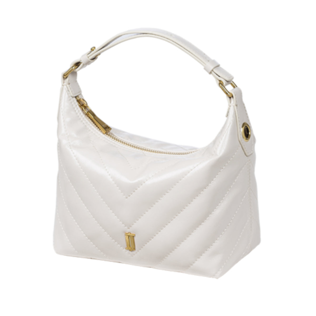 J.ESTINA ILLY SM Hobo Tote Shoulder Cross Bag White / from Seoul, Korea