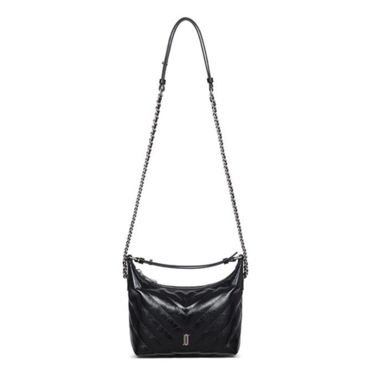 J.ESTINA ILLY SM Hobo Tote Shoulder Cross Bag Black / from Seoul, Korea