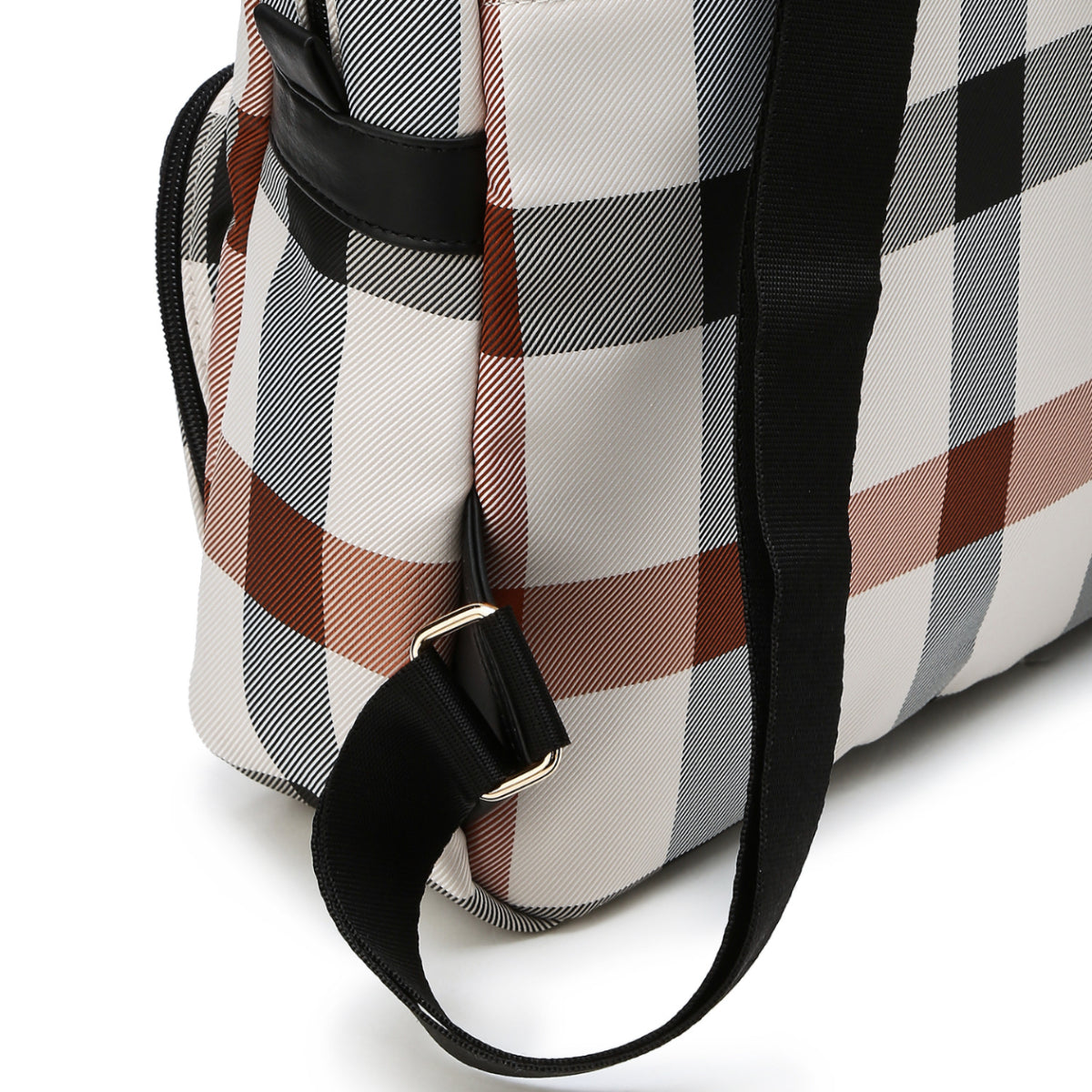 DAKS Beige House Check Lightweight Daily Backpack / from Seoul, Korea