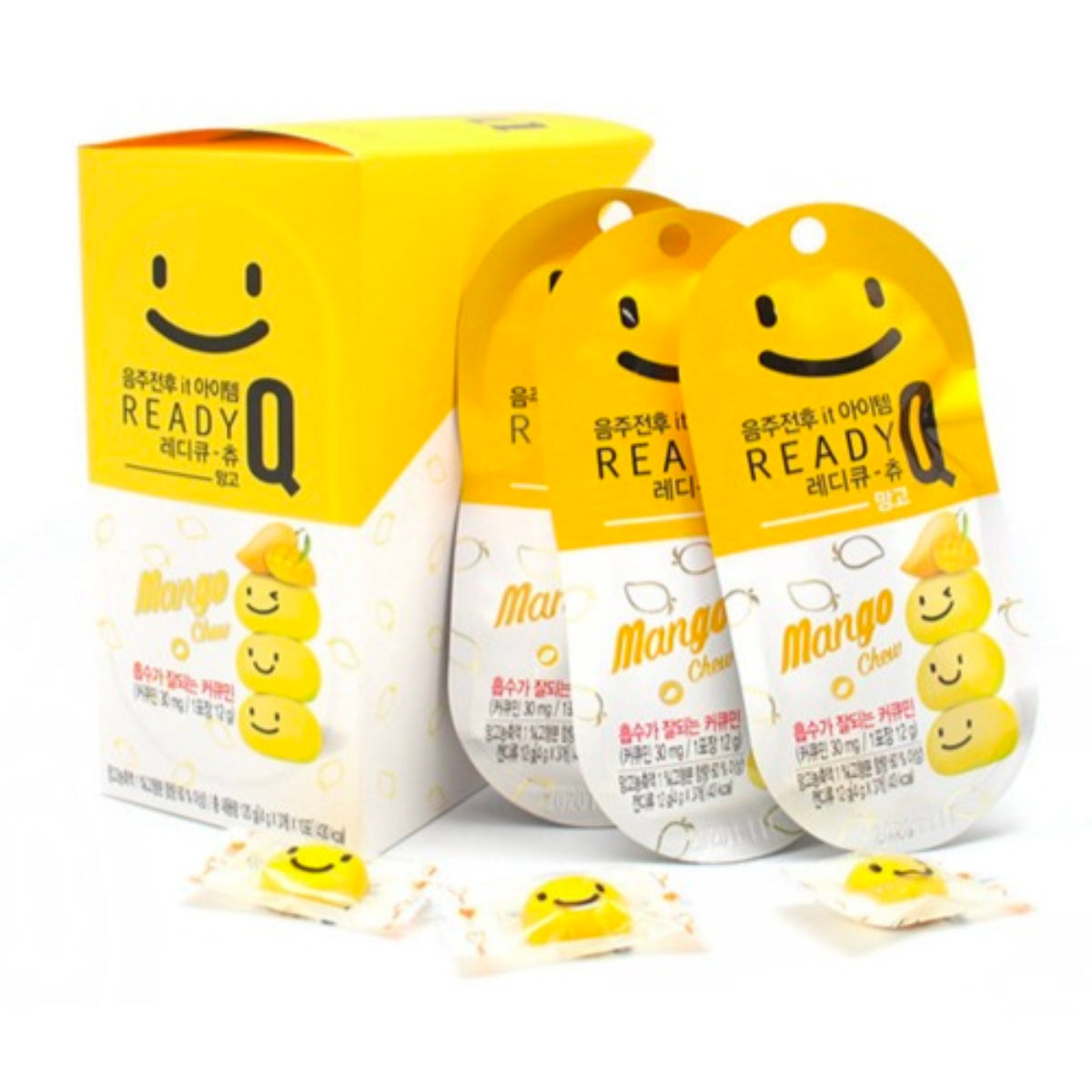 HANDOK Ready Q Chew Mango Hangover Relief Care Jelly 3pcs/pack, 10packs/box / from Seoul, Korea