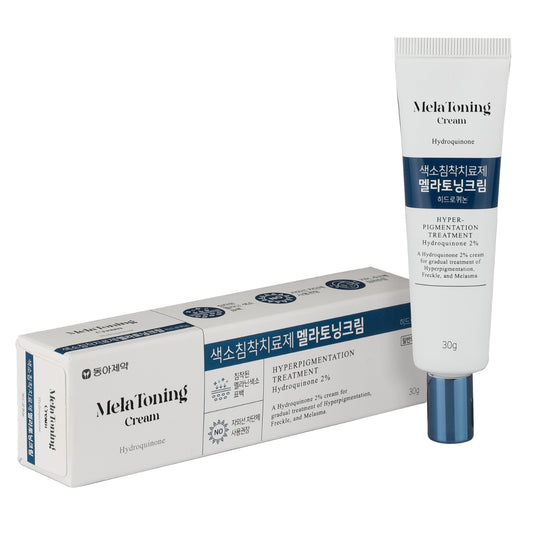 DONG-A Mela Toning Cream 30g Spots, Freckles, Senile Dark Spots, Melanin Pigmentation, Acne Area, from Korea