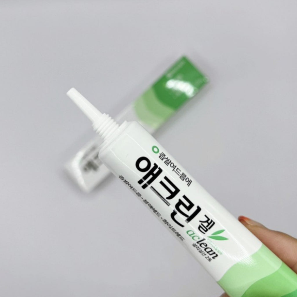 DONG-A Pharm. Aclean Gel 20g/pack Inhibits Acne Bacteria Millet Acne Blackhead Whitehead Care with Acnon Cream / from Seoul, Korea