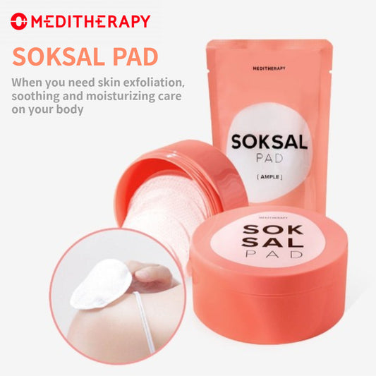 MEDITHERAPY SOKSAL PAD 2 Packs Moisturizing, radiant honey body, soft skin texture, moisturizing, radiant body, dead skin cells / from Seoul, Korea