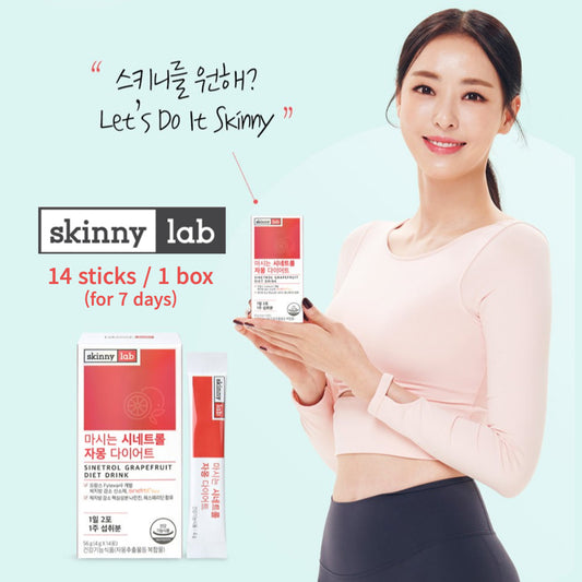 [Skinny Lab] Sinetrol Grapefruit Diet Drink Slimming Light Body Weight Care 14 sachet/box selama 7 hari K-beauty / dari Seoul, Korea