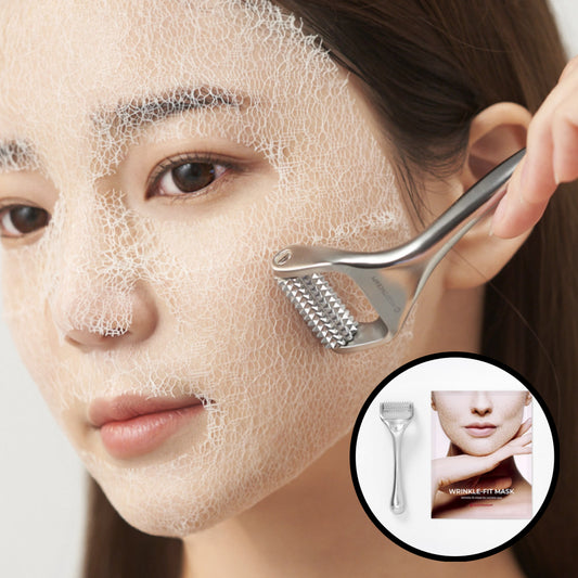 MEDITHERAPY Wrinkle Fit Collagen Mask Needle Roller Set Facial Wrinkle Elasticity / from Seoul, Korea