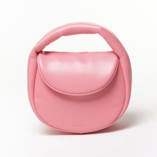 SAMO ONDOH Flap Mug Bag S Lambskin Style Magenta 10 Degree Handbag Mini Bag / from Seoul, Korea