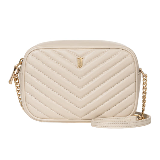 J.ESTINA RUBY SM Crossbody Shoulder Bag Ivory Lambskin Quilting Light Weight Bag / from Seoul, Korea