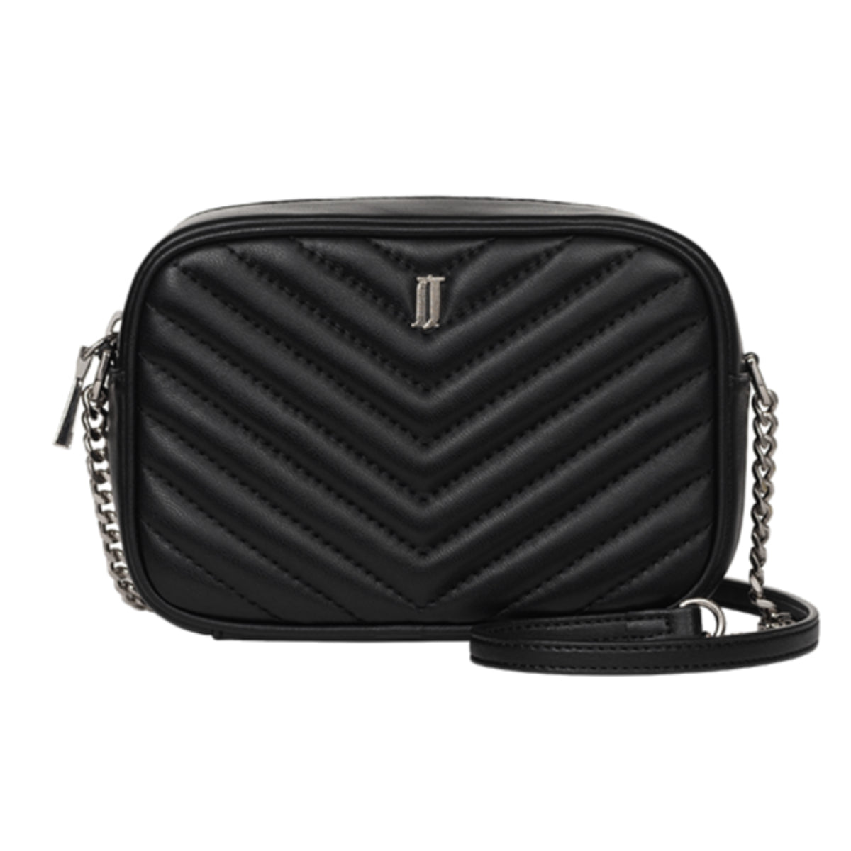 J.ESTINA RUBY SM Crossbody Shoulder Bag Black Lambskin Quilting Light Weight Bag / from Seoul, Korea