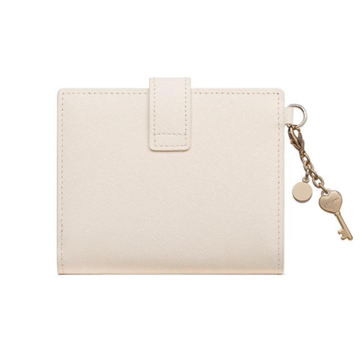 J.ESTINA LUCY Slim Bifold Wallet White Bill Credit Card ID Card Wallet / from Seoul, Korea