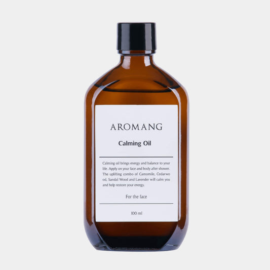 AROMANG Calming Oil 100ml Facial Massage Gua Sha Aromatherapy Essential Oil K-beauty / from Seoul, Korea