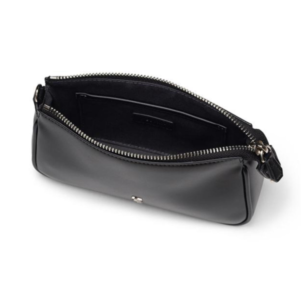 J.ESTINA Joelle Nut Mini Cross Black Chain Leather Strap Shoulder Bag / from Seoul, Korea