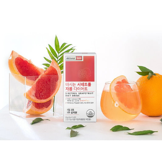 [Skinny Lab] Sinetrol Grapefruit Diet Drink Slimming Light Body Weight Care 14 sachet/box selama 7 hari K-beauty / dari Seoul, Korea