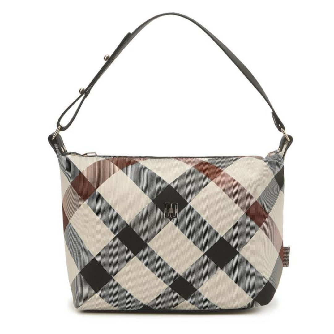 [DAKS] Beige Diagonal Big Check Tas Bahu Ringan Beige Dark Beige Women's Golf Daily Bag / dari Seoul, Korea