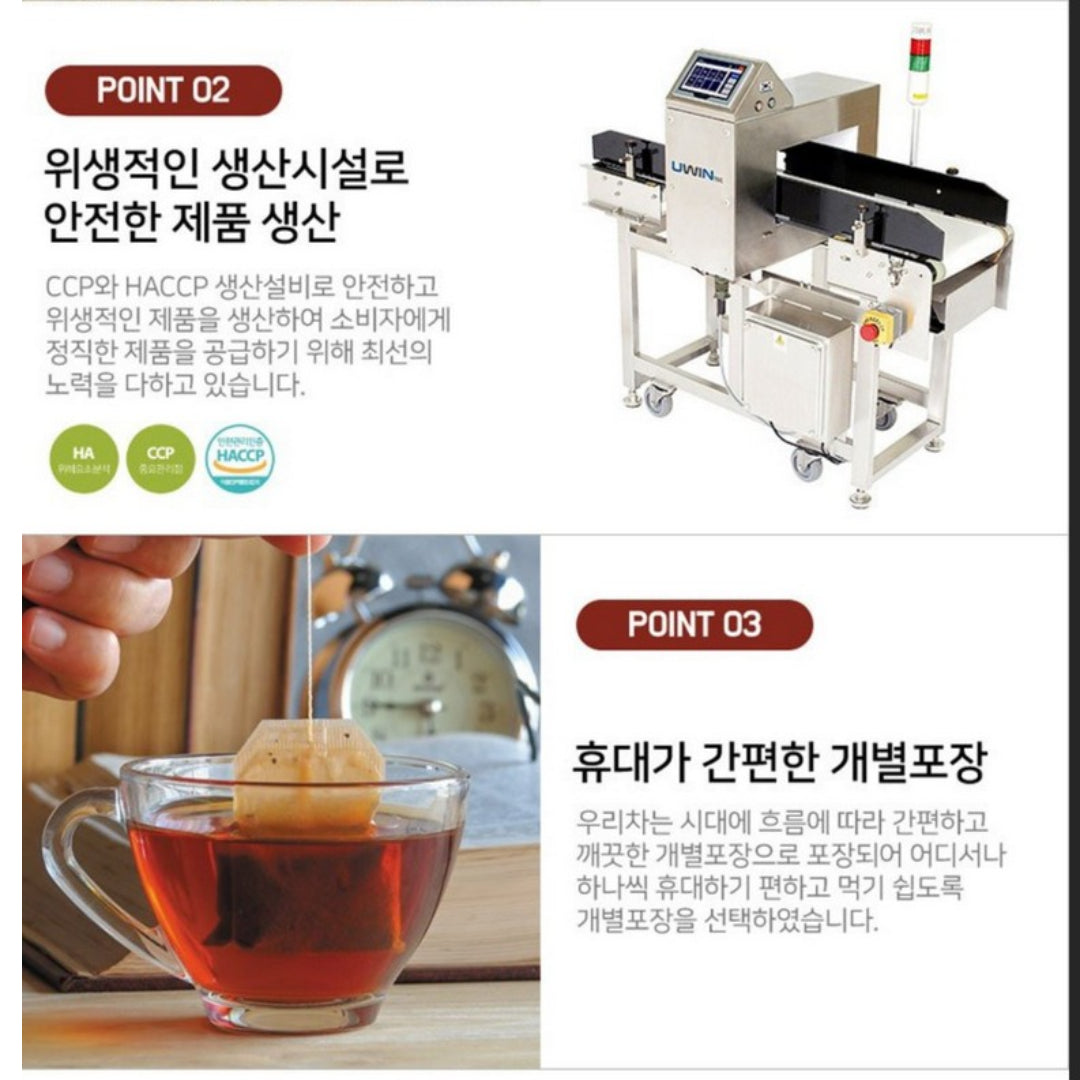 SONGWON Korean Balloon Flower Tea 100 Tea Bags Large Capacity Tea Good for Throat and Cough Korean Tea / from Seoul, Korea