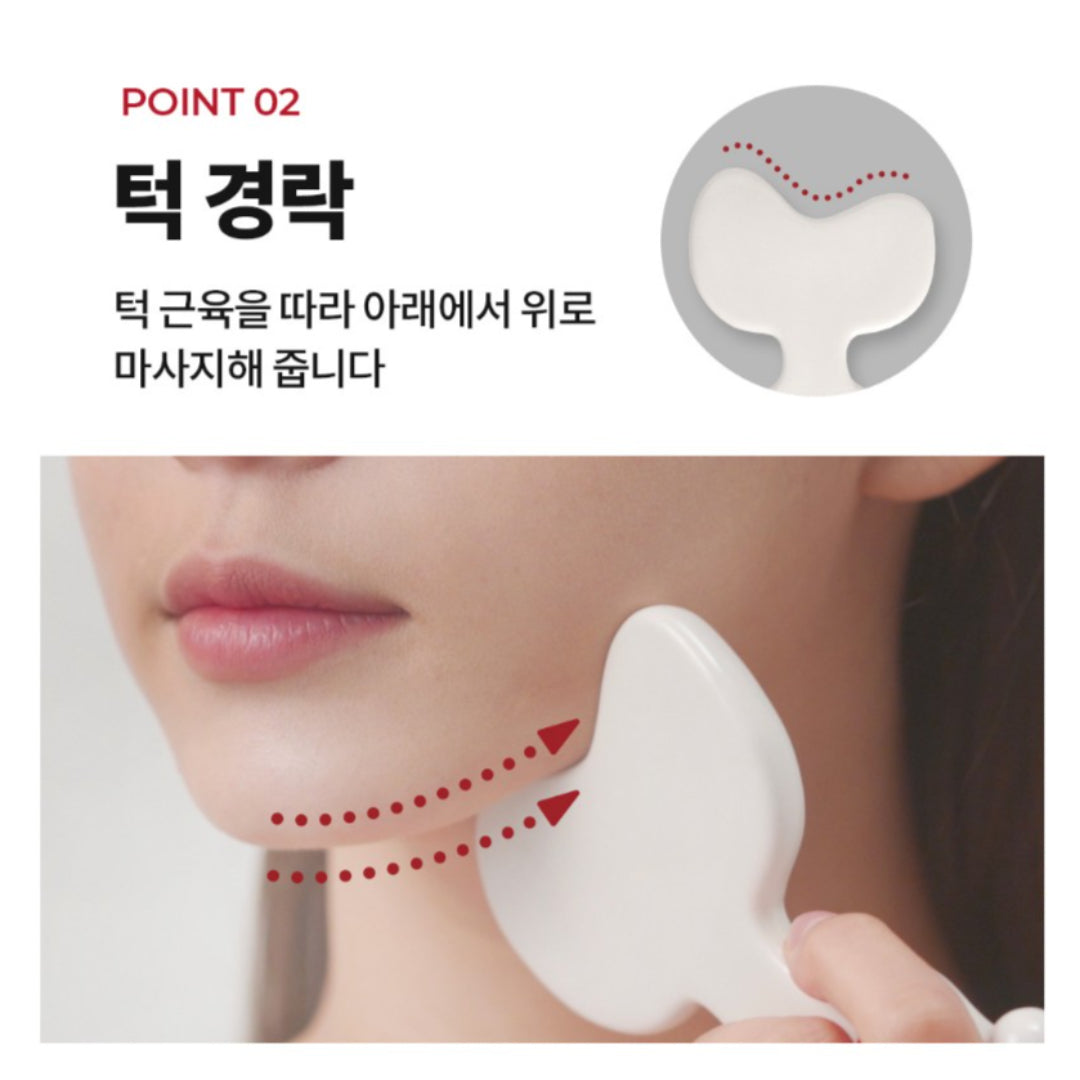 [MEDITHERAPY] LIF-ME Facial Gua Sha Beauty & Booty Rahasia garis wajah Minjeong Meridian Acupressure Circulating Acupressure K-beauty / dari Seoul, Korea