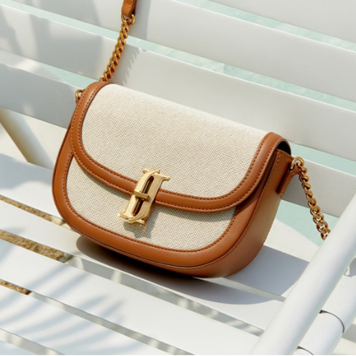 J.ESTINA JOELLE Canvas SM Cross TA Crossbody Bag Shoulder