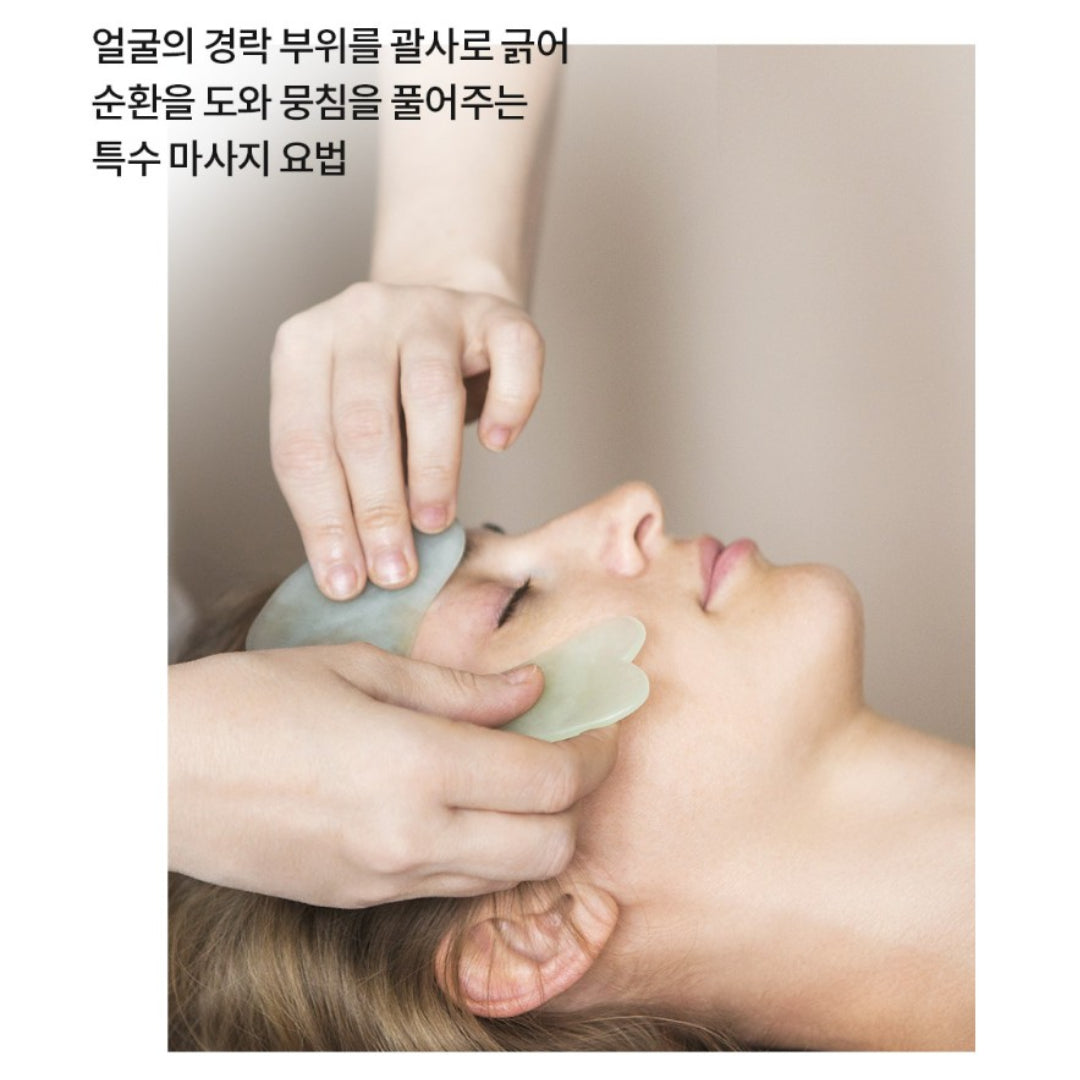 MEDITHERAPY LIF-ME Facial Gua Sha Beauty & Booty Minjeong's facial line secrets Meridian Acupressure Circulating Acupressure K-beauty / from Seoul, Korea