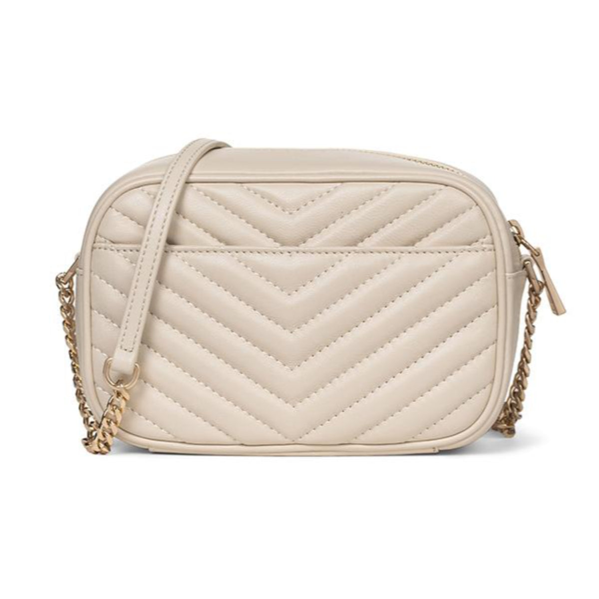 J.ESTINA RUBY SM Crossbody Shoulder Bag Ivory Lambskin Quilting Light Weight Bag / from Seoul, Korea