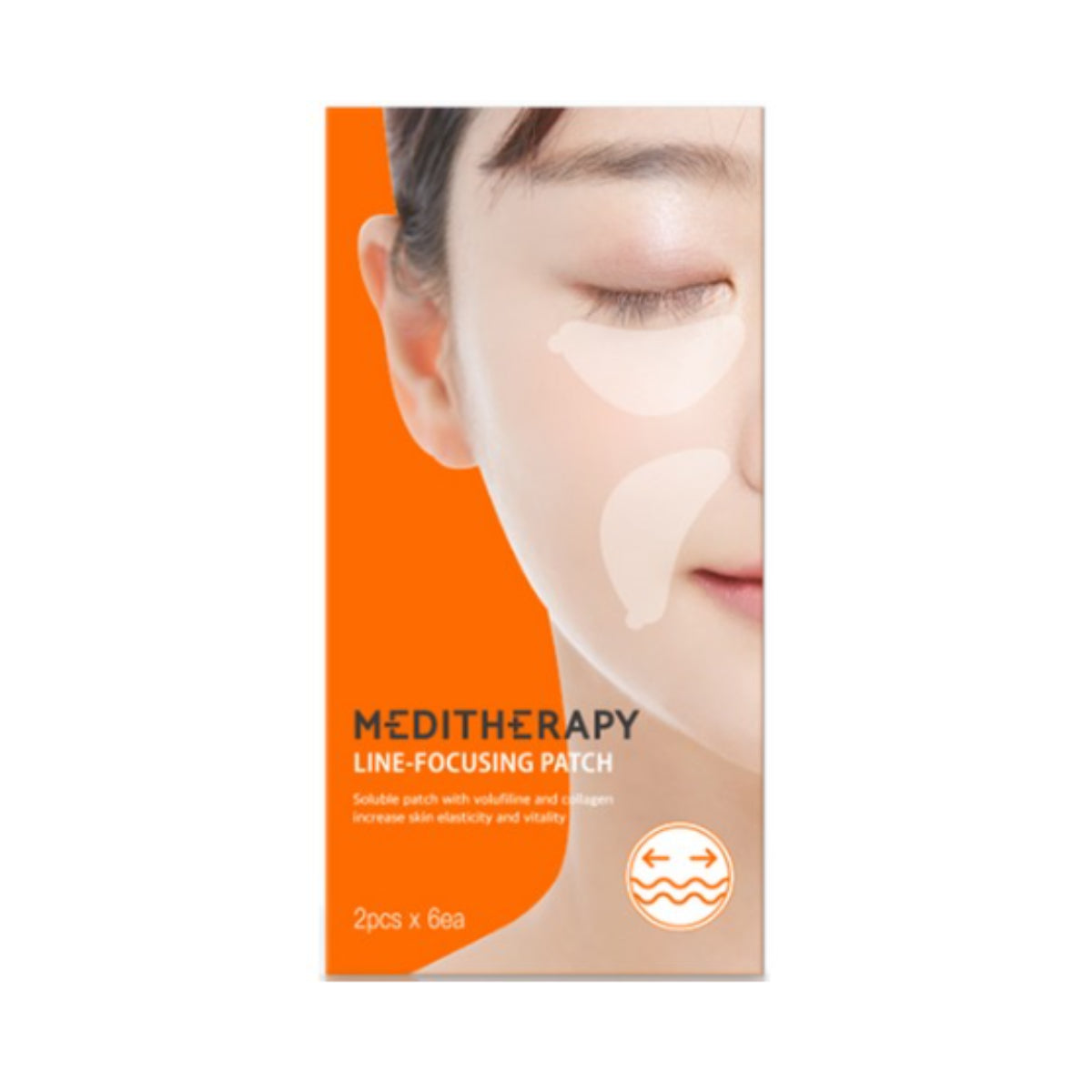 MEDITHERAPY Line focusing patch 2pcs * 6ea  / Nasolabial folds under the eyes intensive care / from Seoul, Korea