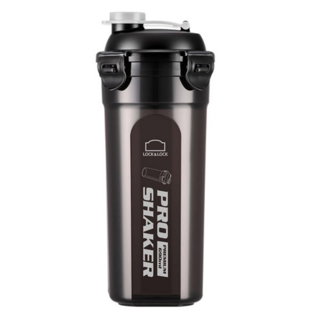 [LocknLock] Pro Shaker 690ml Tritan Shake Bottle Botol Air Kesehatan Suplemen Protein Botol Air Blender Bubuk / dari Seoul, Korea